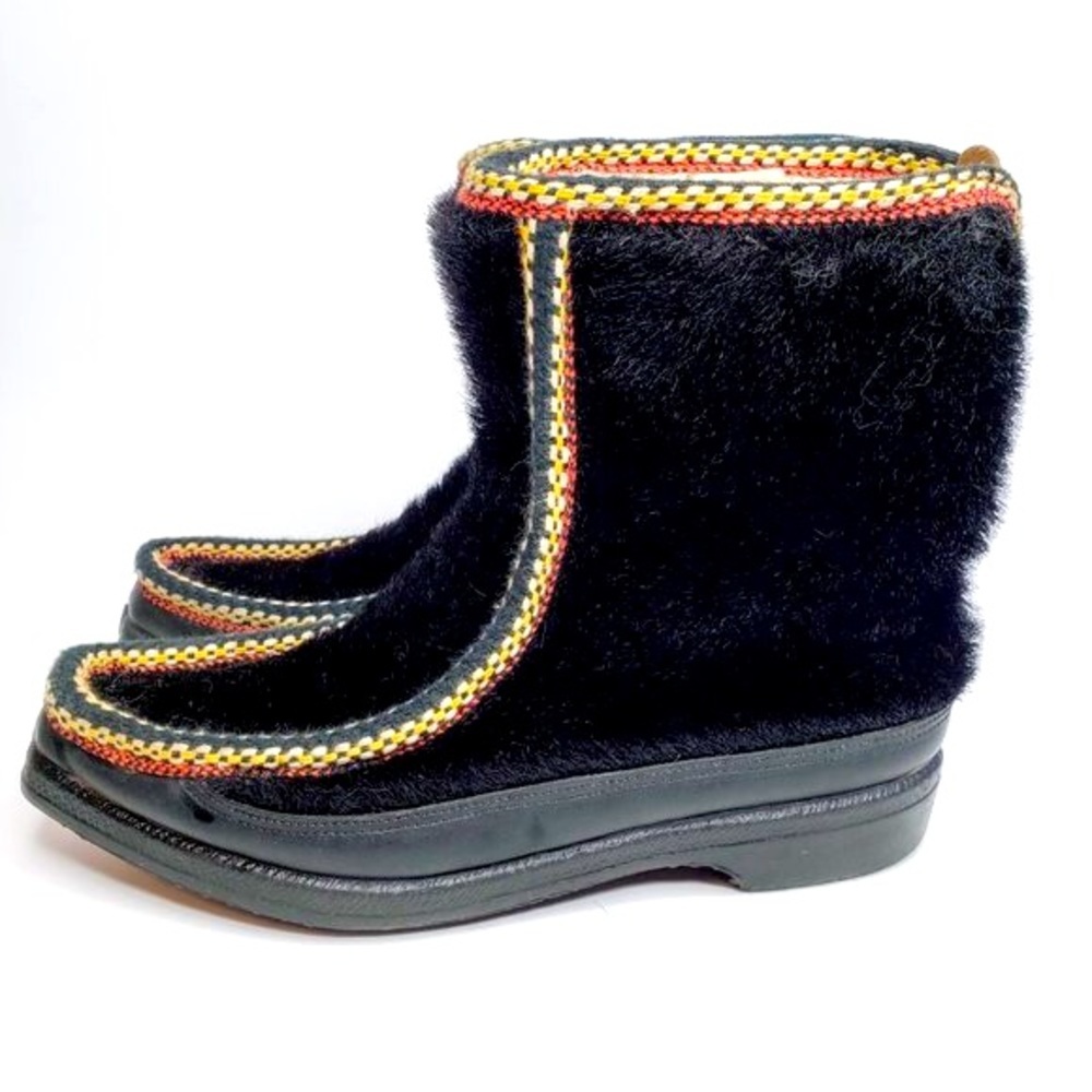 Vintage Mukluks Sandler of Boston Women’s Black Winter City Ski Snow Boots 5